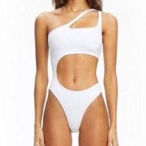 I.AM.GIA White Bodysuit